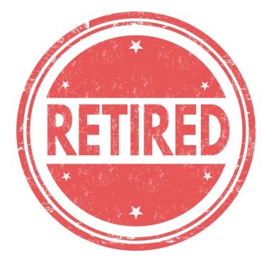 Emekli işareti veya damga