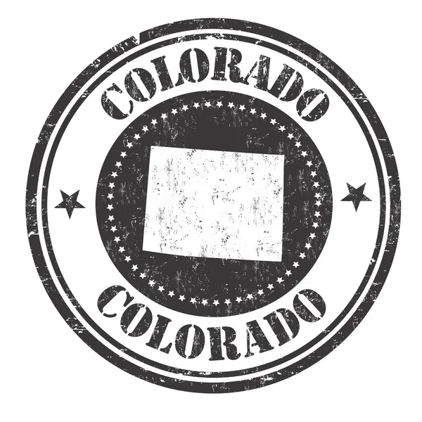 Signo o sello de Colorado — Vector de stock