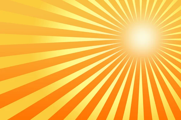 Sun sunburst pattern. — Stock Vector