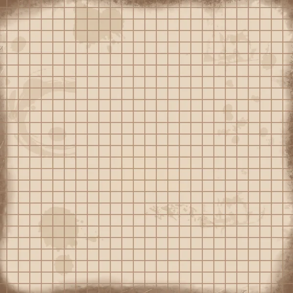 Vintage math papier texture fond — Image vectorielle