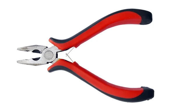 Red with black pliers — Stock Photo, Image