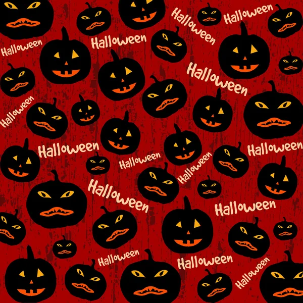 Nahtloser Halloween-Hintergrund — Stockvektor