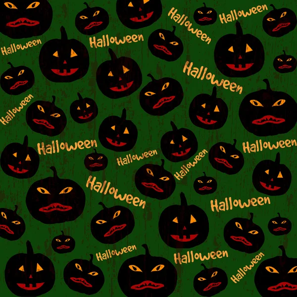 Fundo de Halloween sem costura — Vetor de Stock