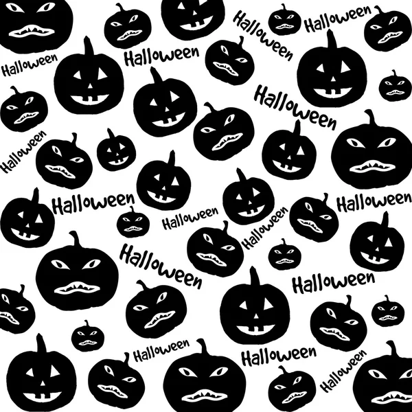 Seamless Halloween background — Stock Vector