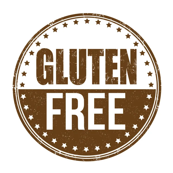 Gluten free stamp — Stock Vector