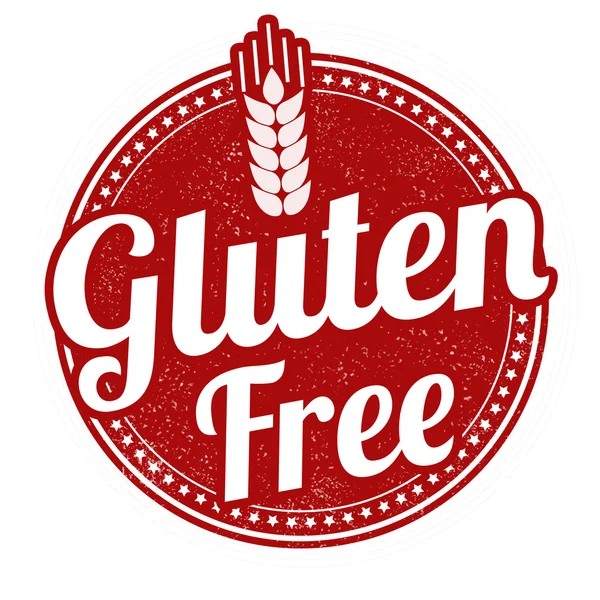 Timbre sans gluten — Image vectorielle