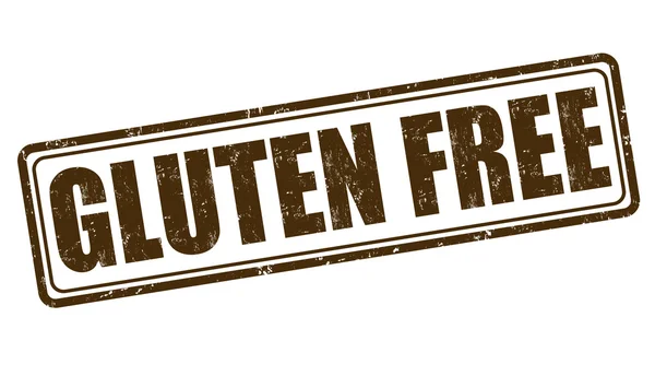 Gluten fri stämpel — Stock vektor