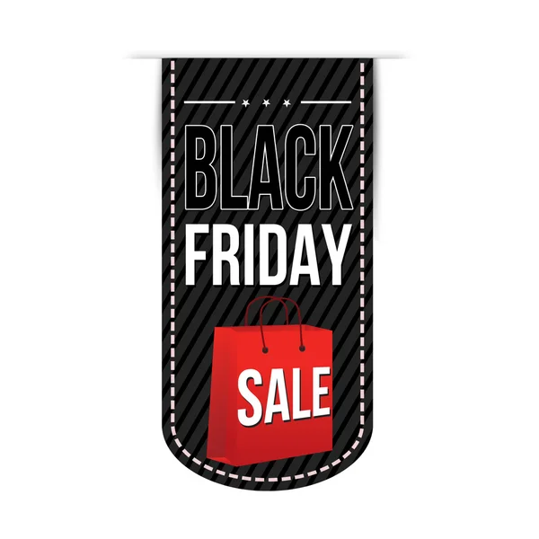 Black friday banner design — Stock Vector