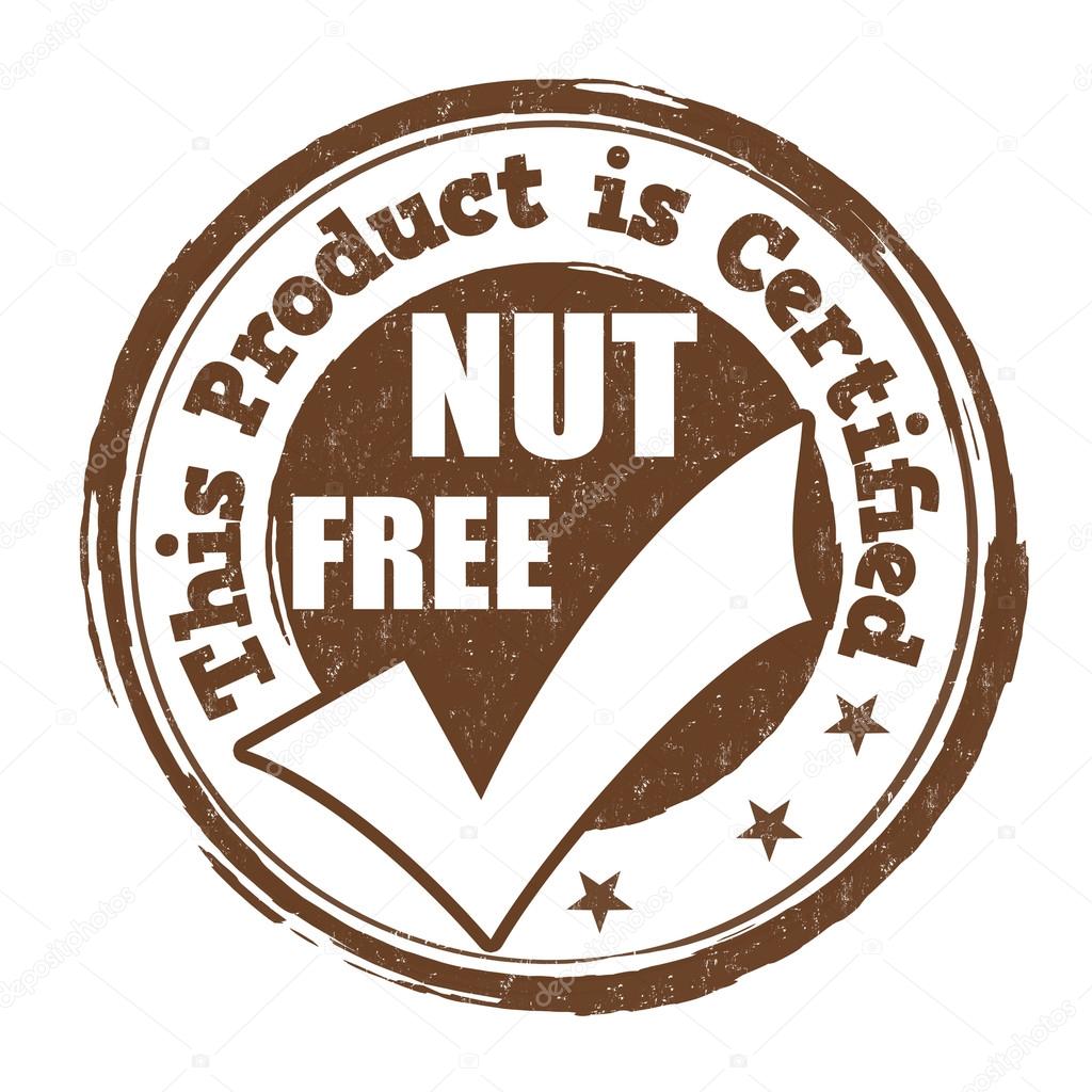Nut free stamp