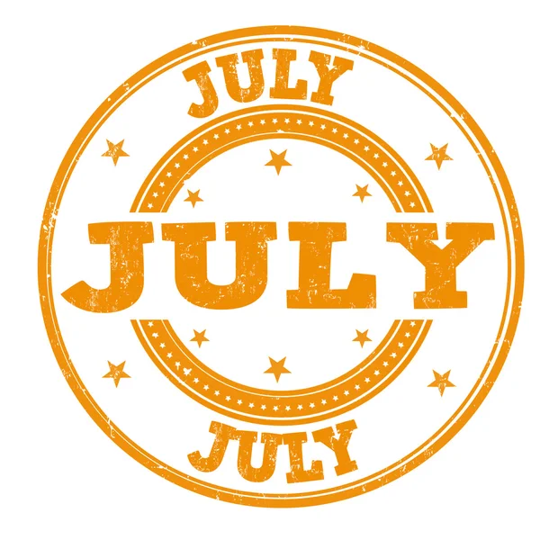 Temmuz pulu — Stok Vektör