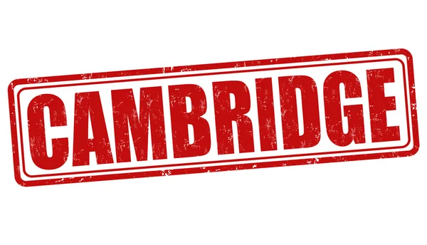 Cambridge stamp — Stock Vector