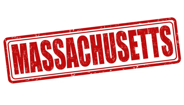 Timbre du Massachusetts — Image vectorielle