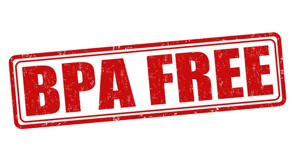 BPA Bisphenol-A free stamp — Stock Vector