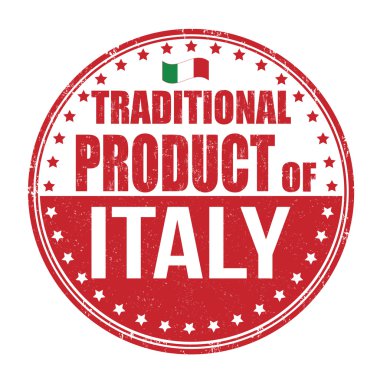 İtalya Stamp geleneksel ürün