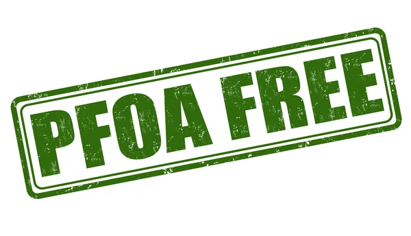 PFOA free stamp — Stock Vector