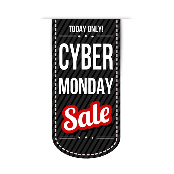 Cyber Monday banner design — Stock Vector