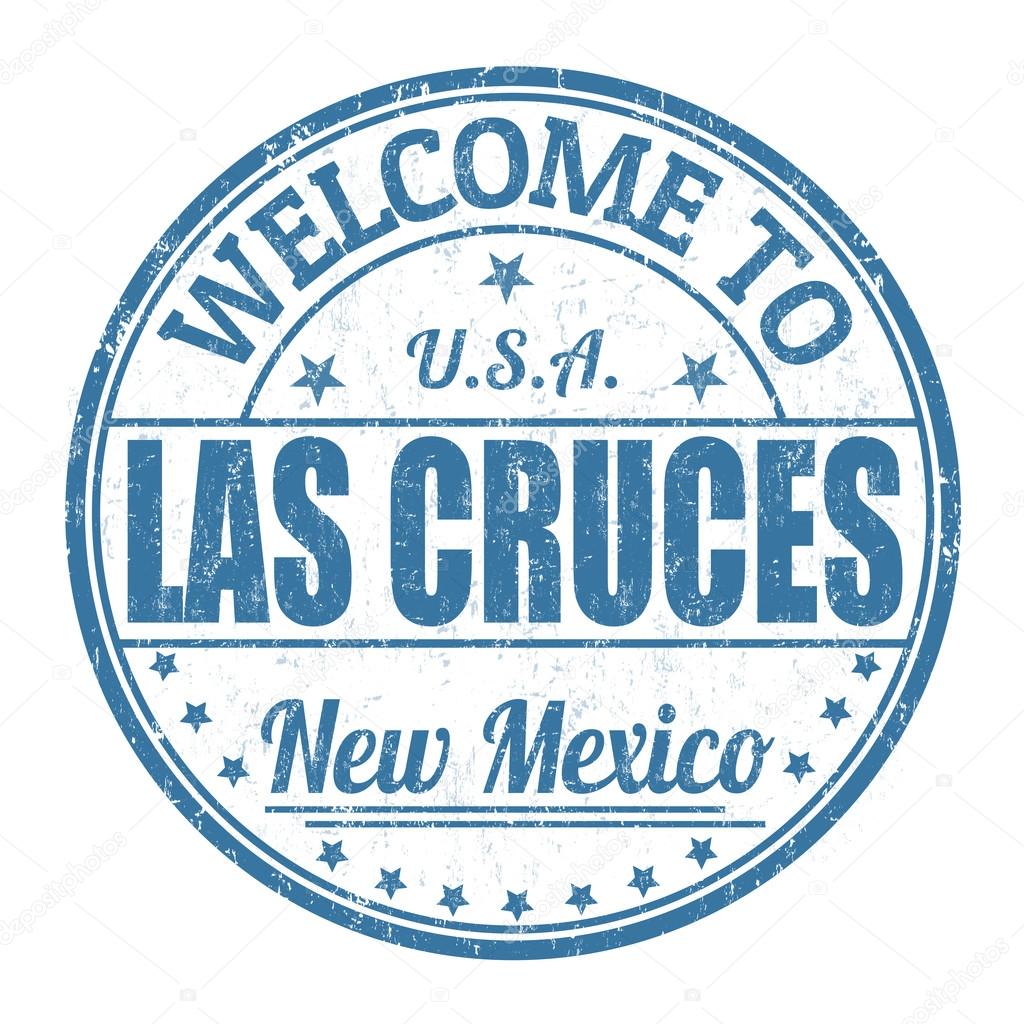 Welcome to Las Cruces stamp