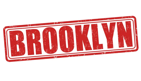 Timbre de Brooklyn — Image vectorielle