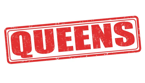 Queens stempel — Stockvector