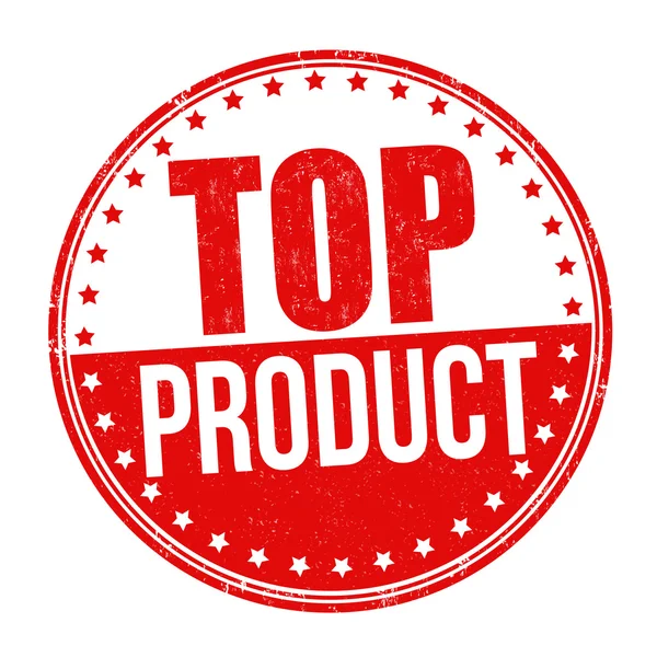 Pieczęć Top produkt — Wektor stockowy