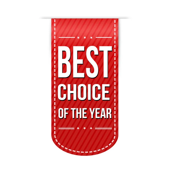 Best choice of the year — Stock Vector