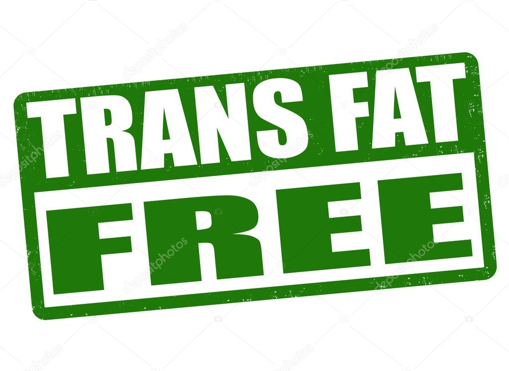 Trans fat free stamp
