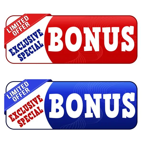 Special bonus banner design — Stock Vector © roxanabalint 51432429