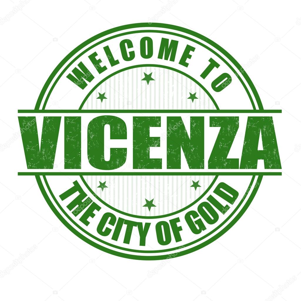 Welcome to Vicenza stamp