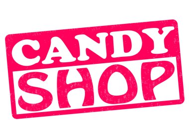 Candy shop stamp