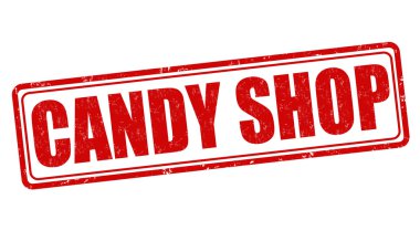 Candy shop stamp