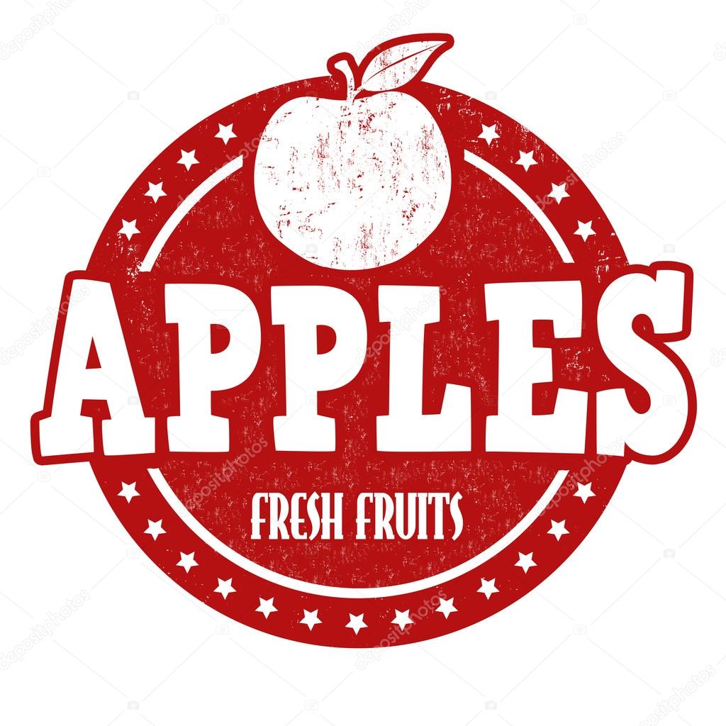 Apples stamp