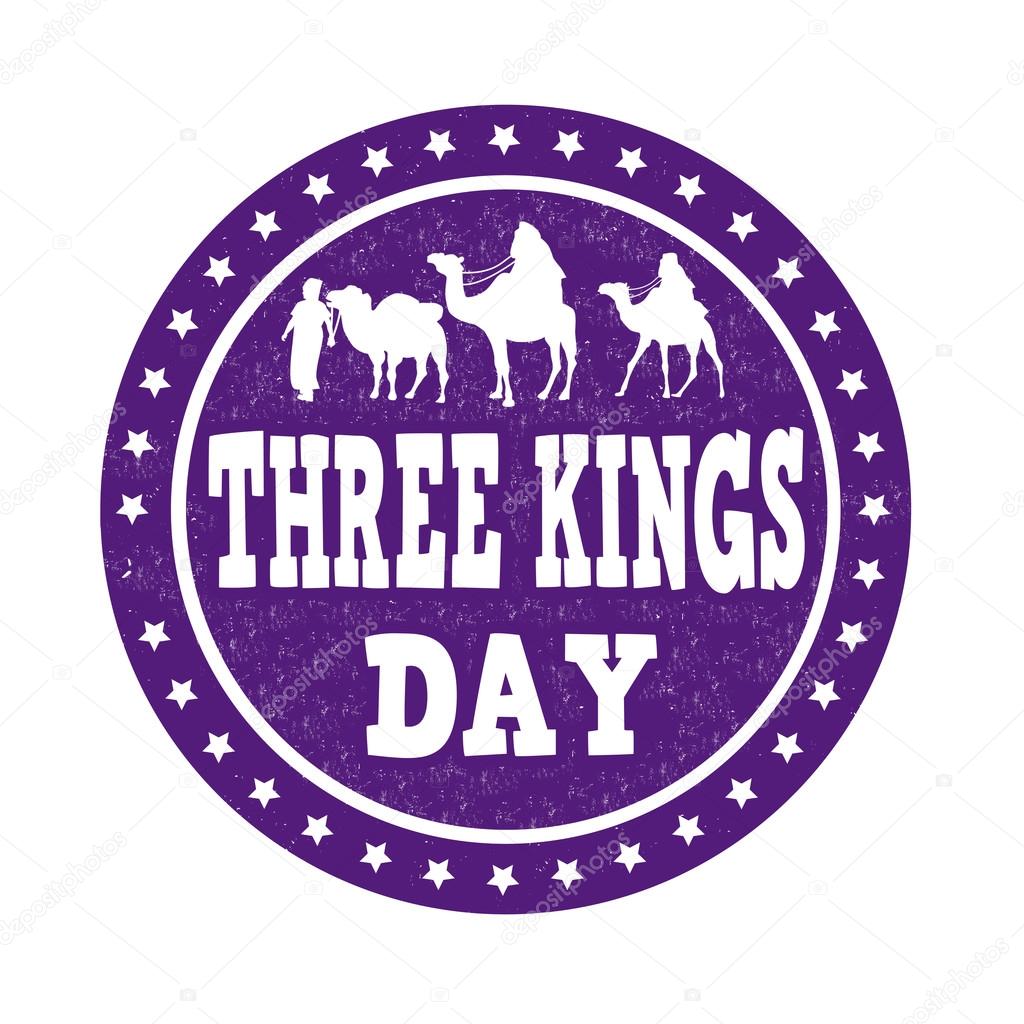 Three Kings Day stamp