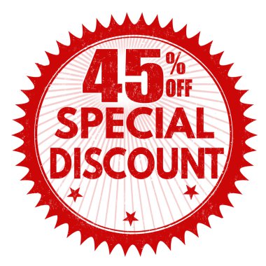 özel indirim damgası