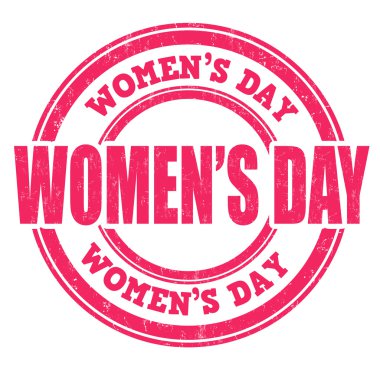 Women's day stamp