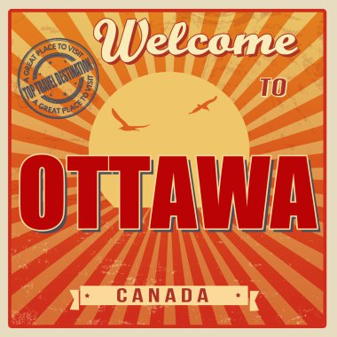 Ottawa retro poster