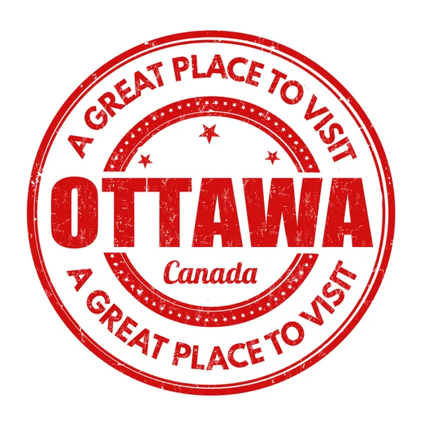 Ottawa stempel — Stockvector