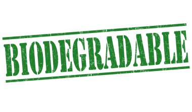 biyolojik olarak parçalanabilen damgası