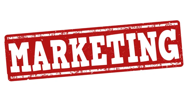 Marketingmarke — Stockvektor