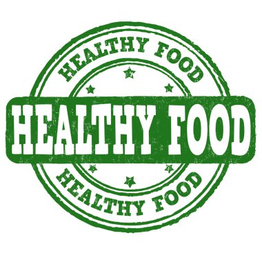 Sağlıklı Gıda damga