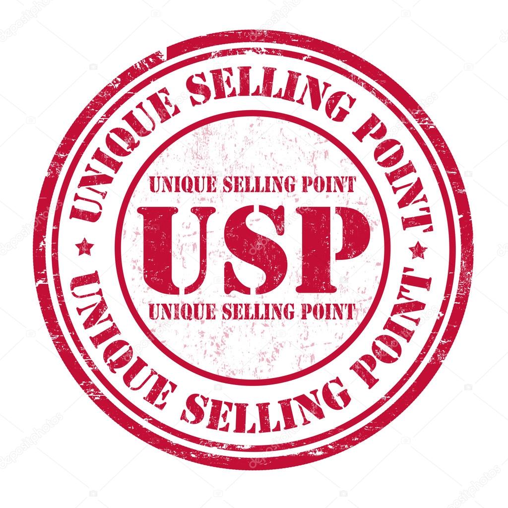 Unique Selling Point  stamp