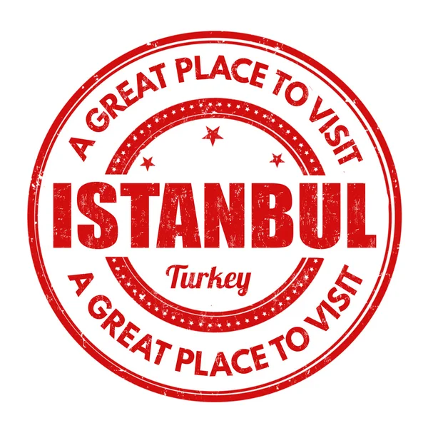 Istanbul razítko — Stockový vektor