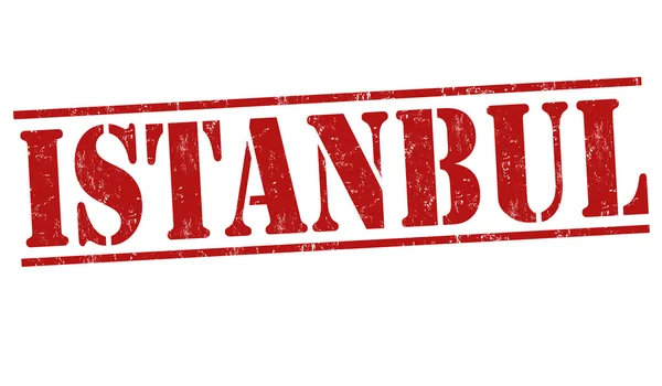 Istanbul  stamp — Stock Vector