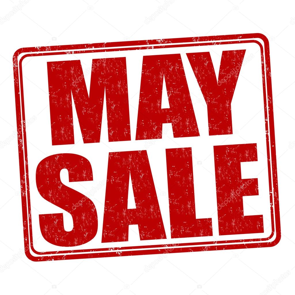 May sale stamp