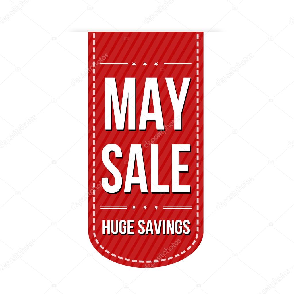 May sale banner design