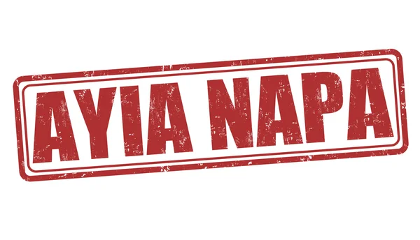 Ayia Napa damgası — Stok Vektör