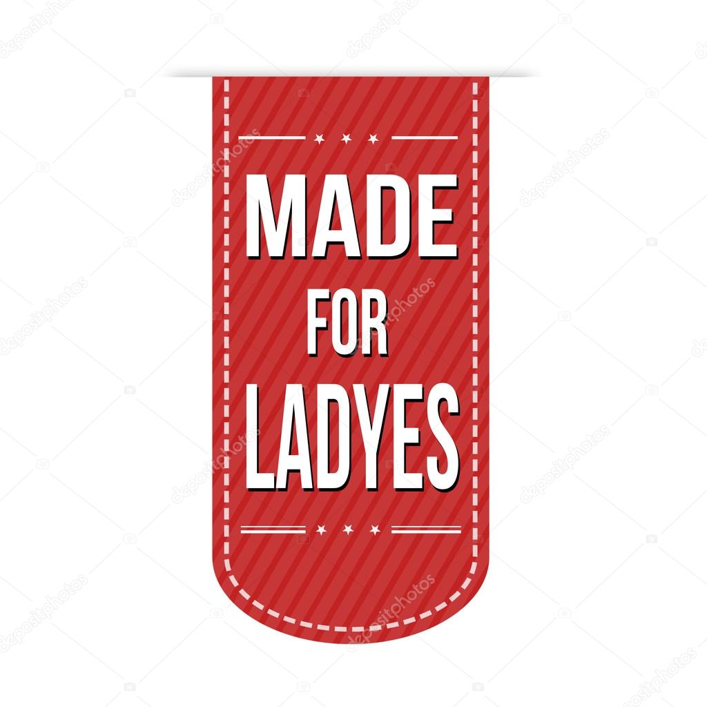 Made for ladyes banner design