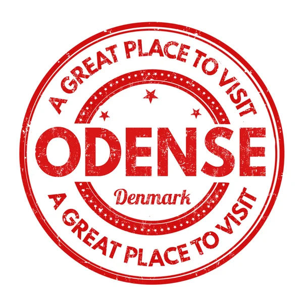 Pieczęć Odense — Wektor stockowy