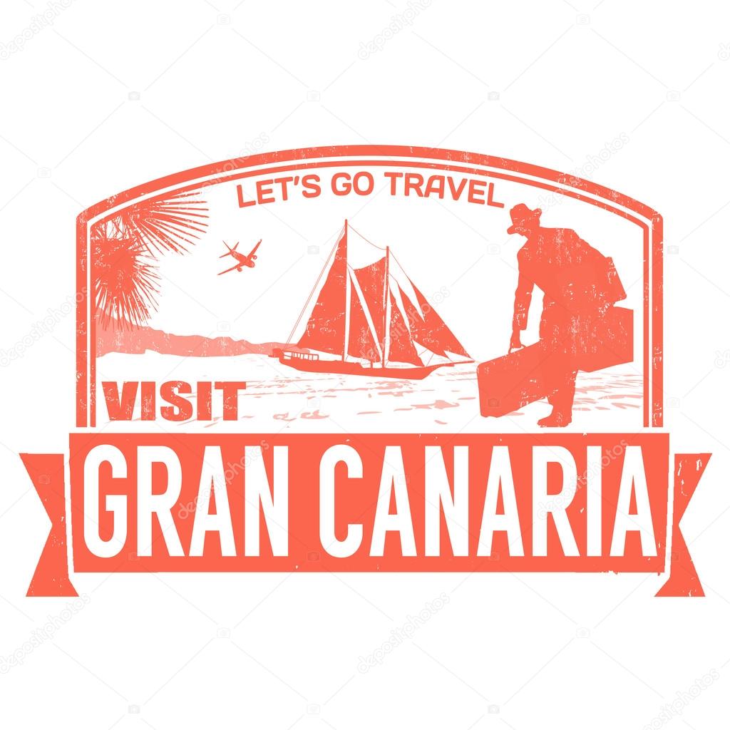 Visit Gran Canaria stamp