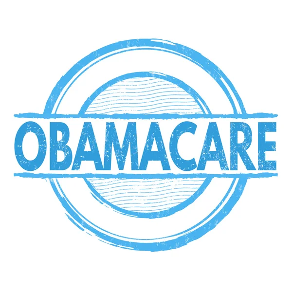 Obamacare damgası — Stok Vektör