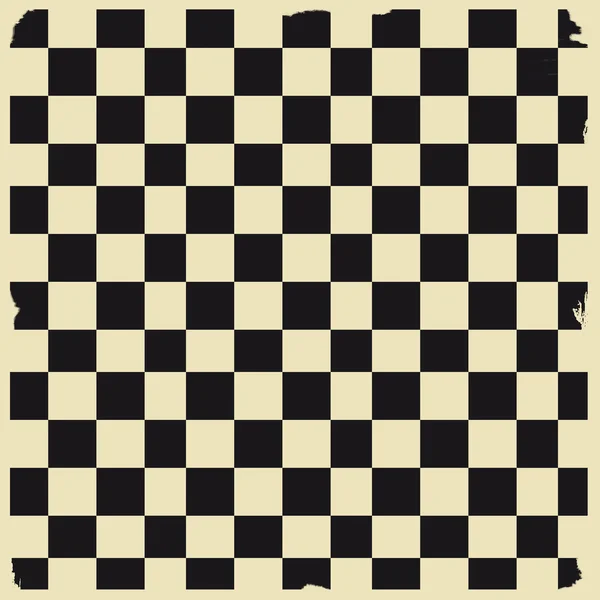 Ретро чорно-біла картата — стоковий вектор